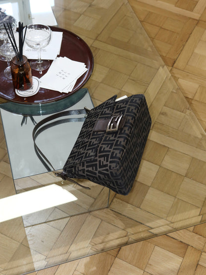 FENDI ZUCCA MAMMA BAGUETTE BAG