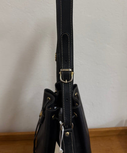 CELINE TRIOMPHE BUCKET BAG BLACK