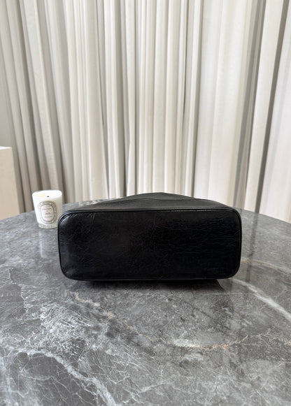 Celine Triomphe Hobo Bag Black