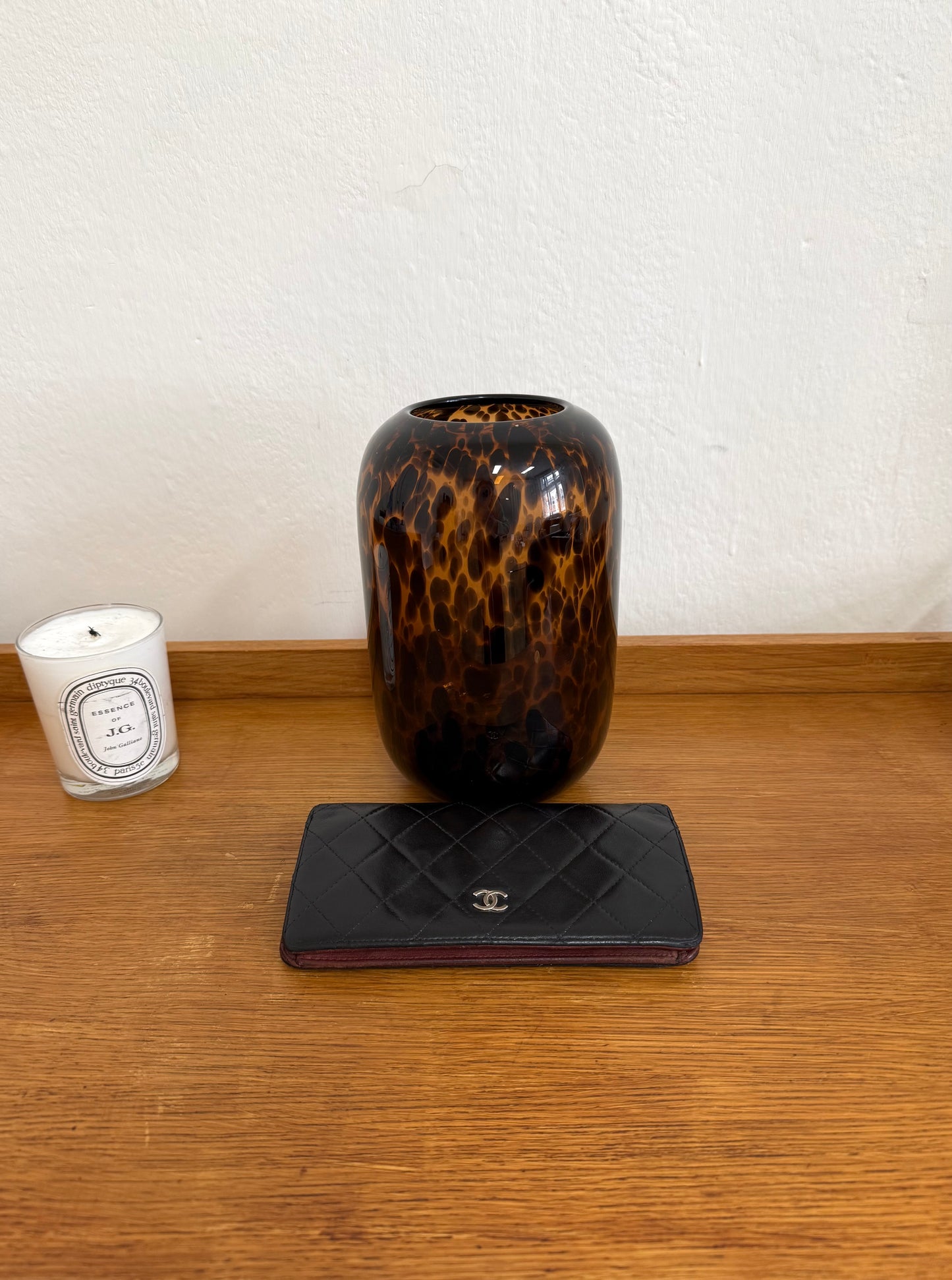 SERIES 11 CHANEL CLASSIC LONG WALLET LAMBSKIN BLACK