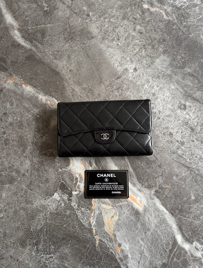 CHANEL TIMELESS CLASSIC WALLET LAMBSKIN SERIES 11