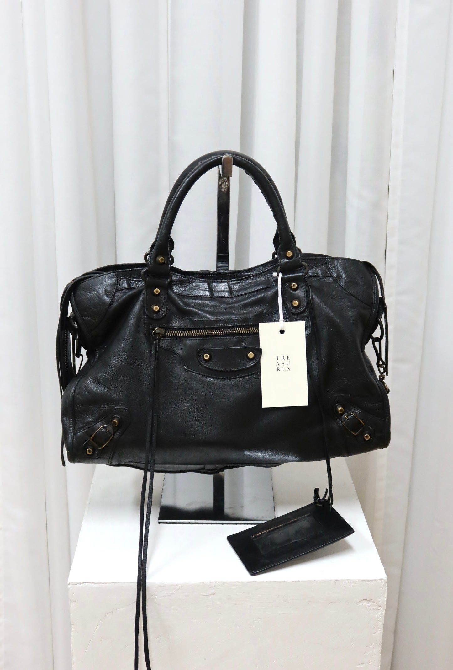 BALENCIAGA CITY BAG BLACK