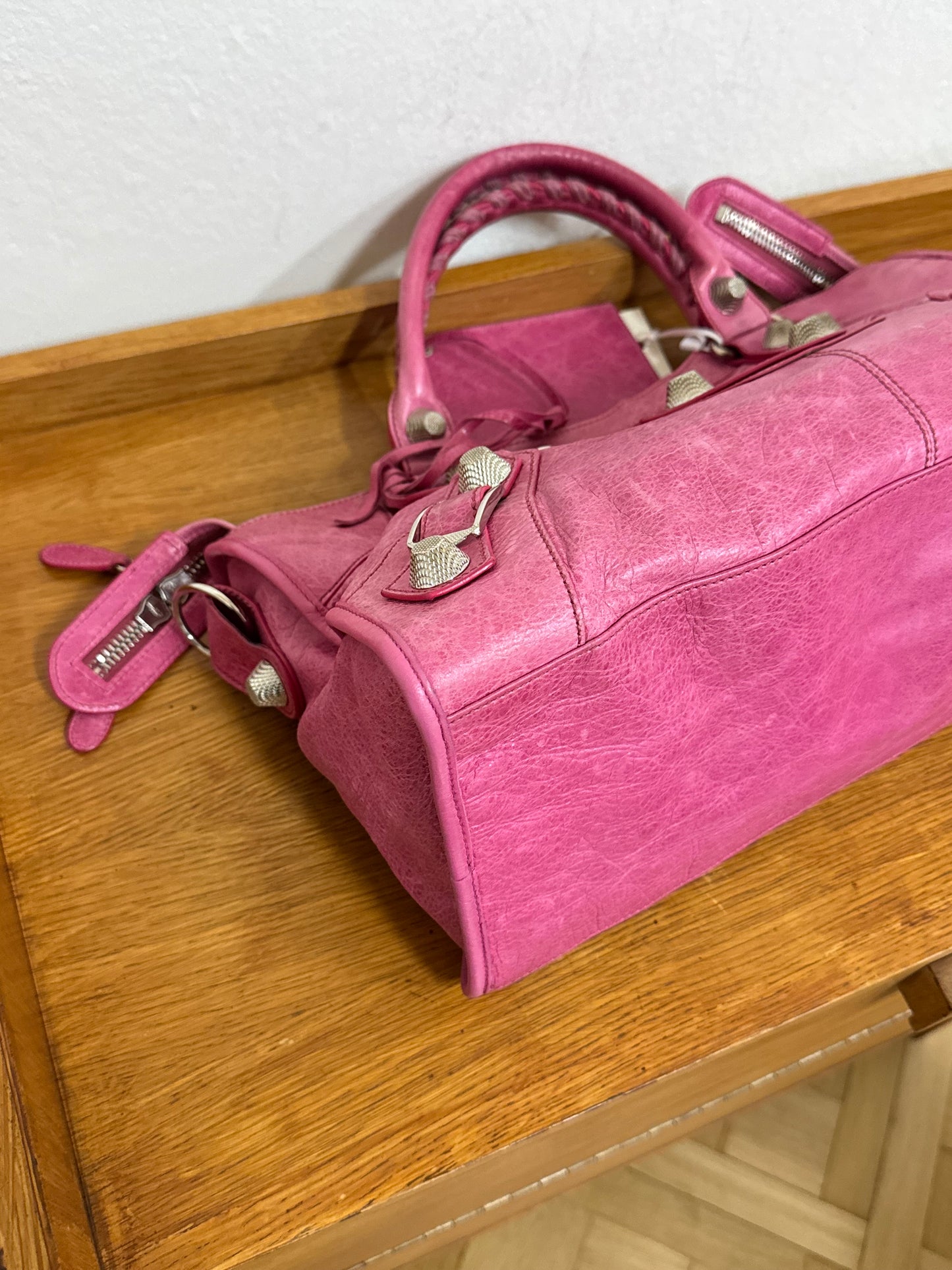 BALENCIAGA CITY BAG PINK