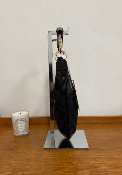 GUCCI GG MONOGRAM HALF MOON BAG