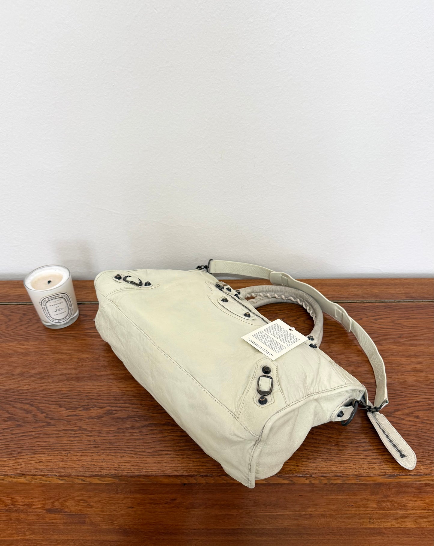 BALENCIAGA CITY BAG VANILLA