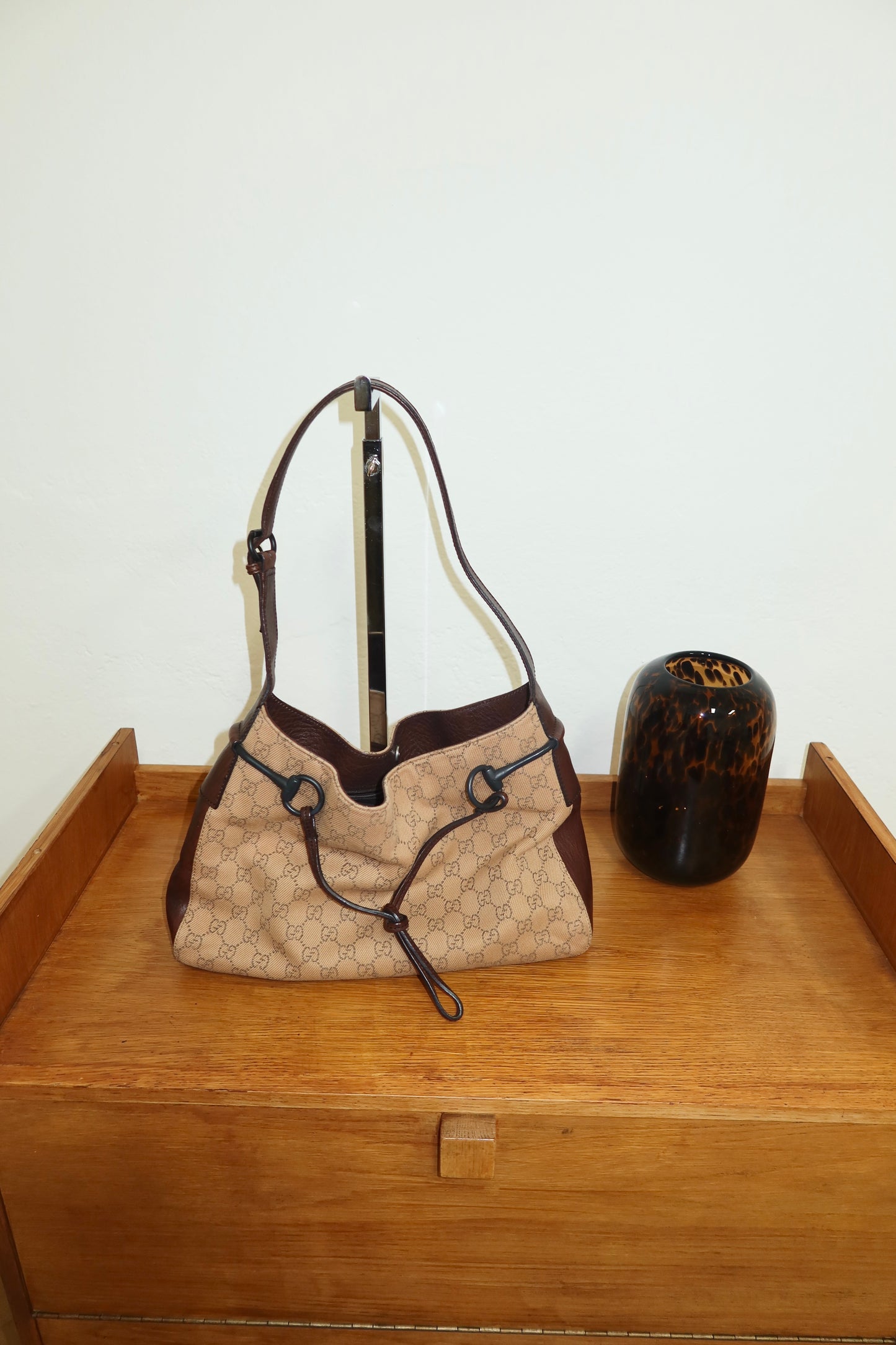 GUCCI HORSEBIT GG SHOULDER BAG