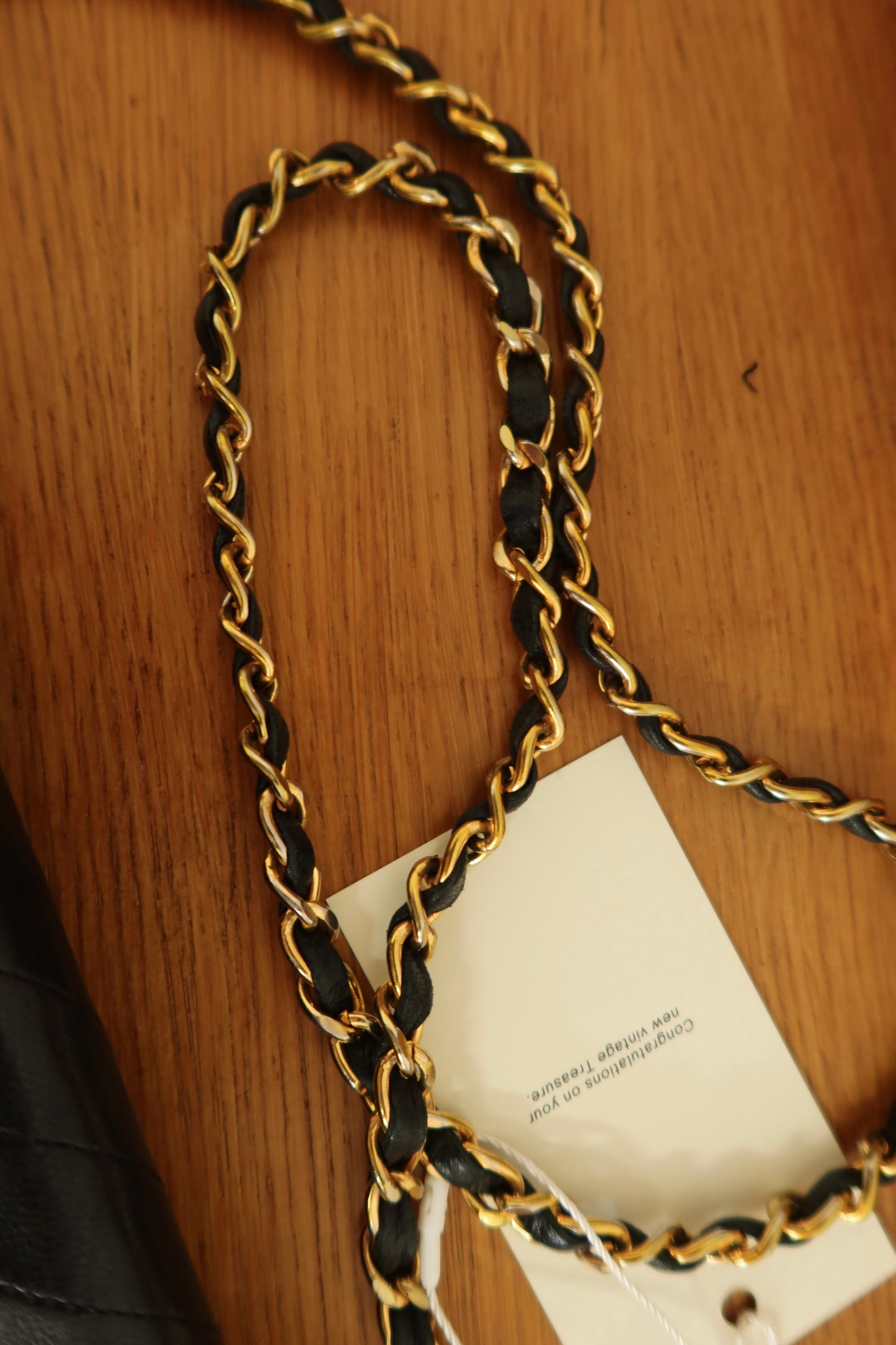 CHANEL DIAGONAL STITCH SINGLE FLAP BAG 2