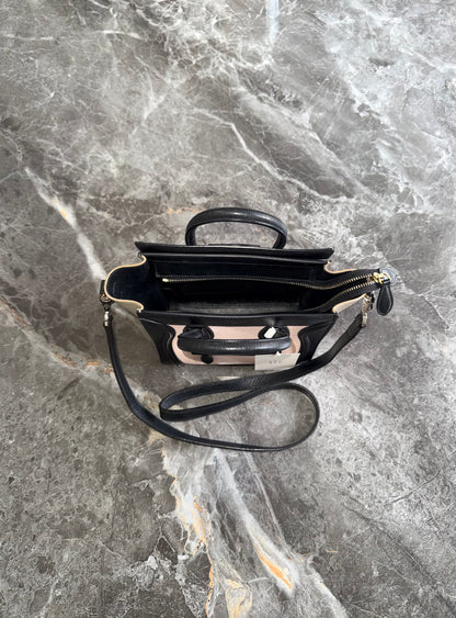 Celine Nano Luggage Leather Crossbody Bag