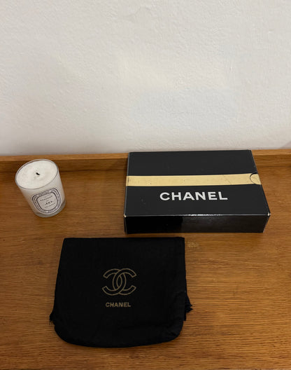 CHANEL FULL FLAP LAMBSKIN BLACK