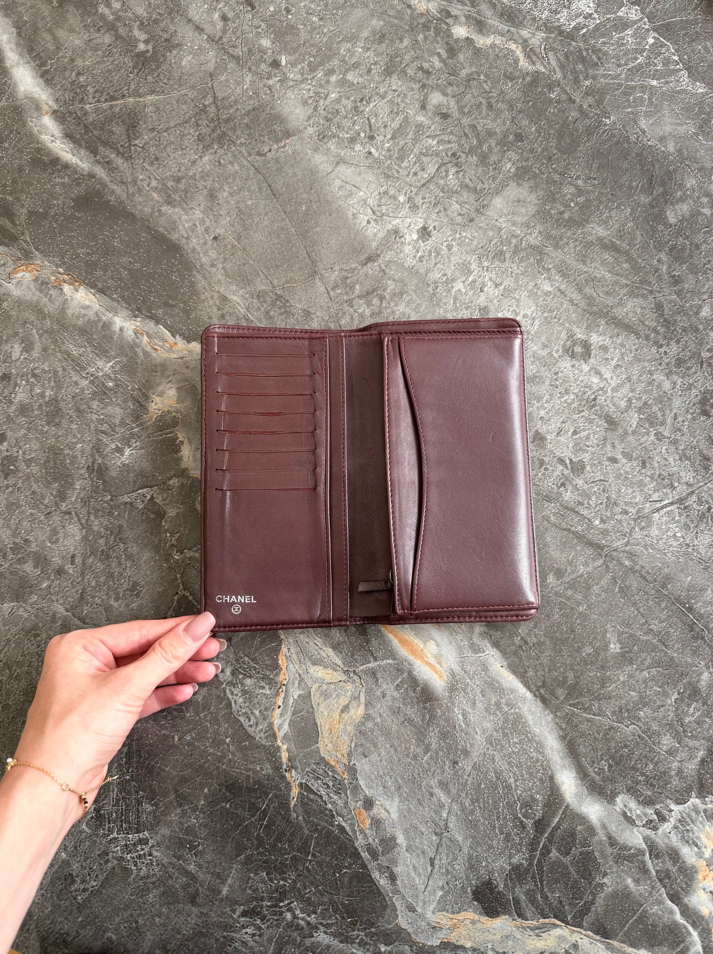 SERIES 15 CHANEL CLASSIC LONG WALLET LAMBSKIN