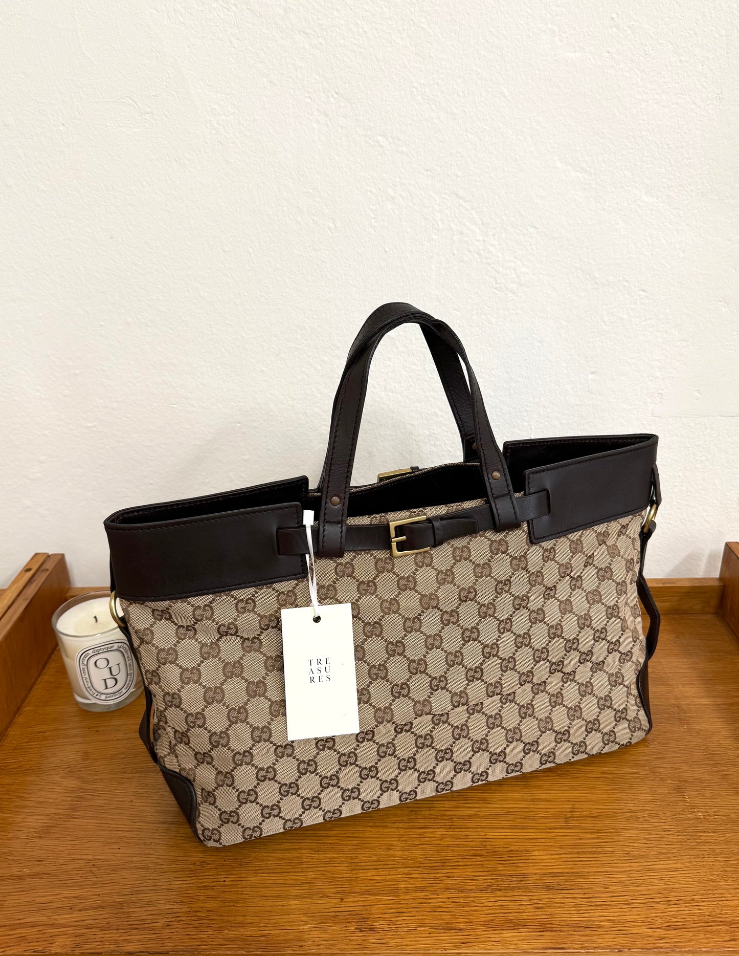 GUCCI GG BELT TOTE BAG