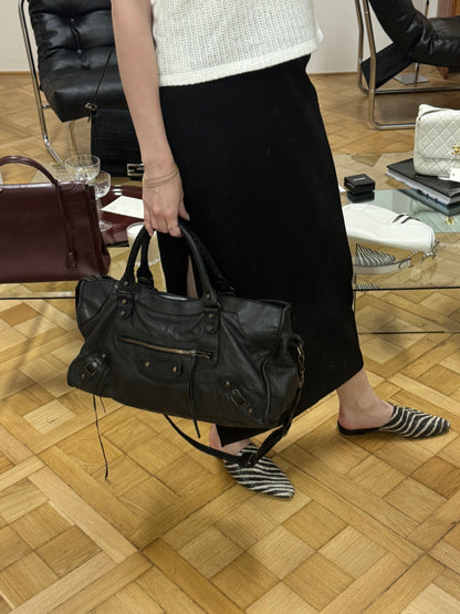BALENCIAGA CITY BAG BLACK