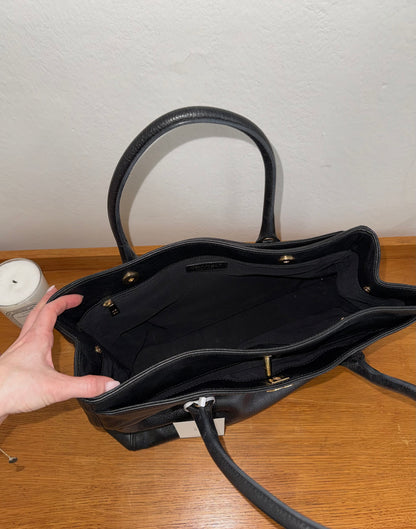 CHANEL EXECUTIVE TOTE BLACK GOLD HW