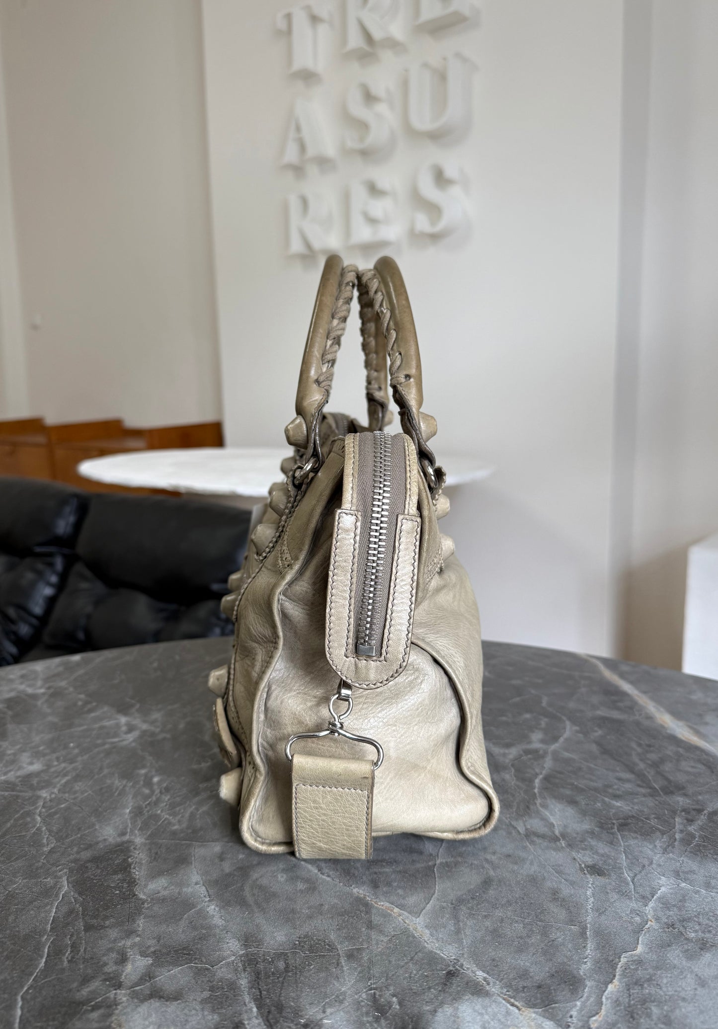 BALENCIAGA CITY BAG ECRU