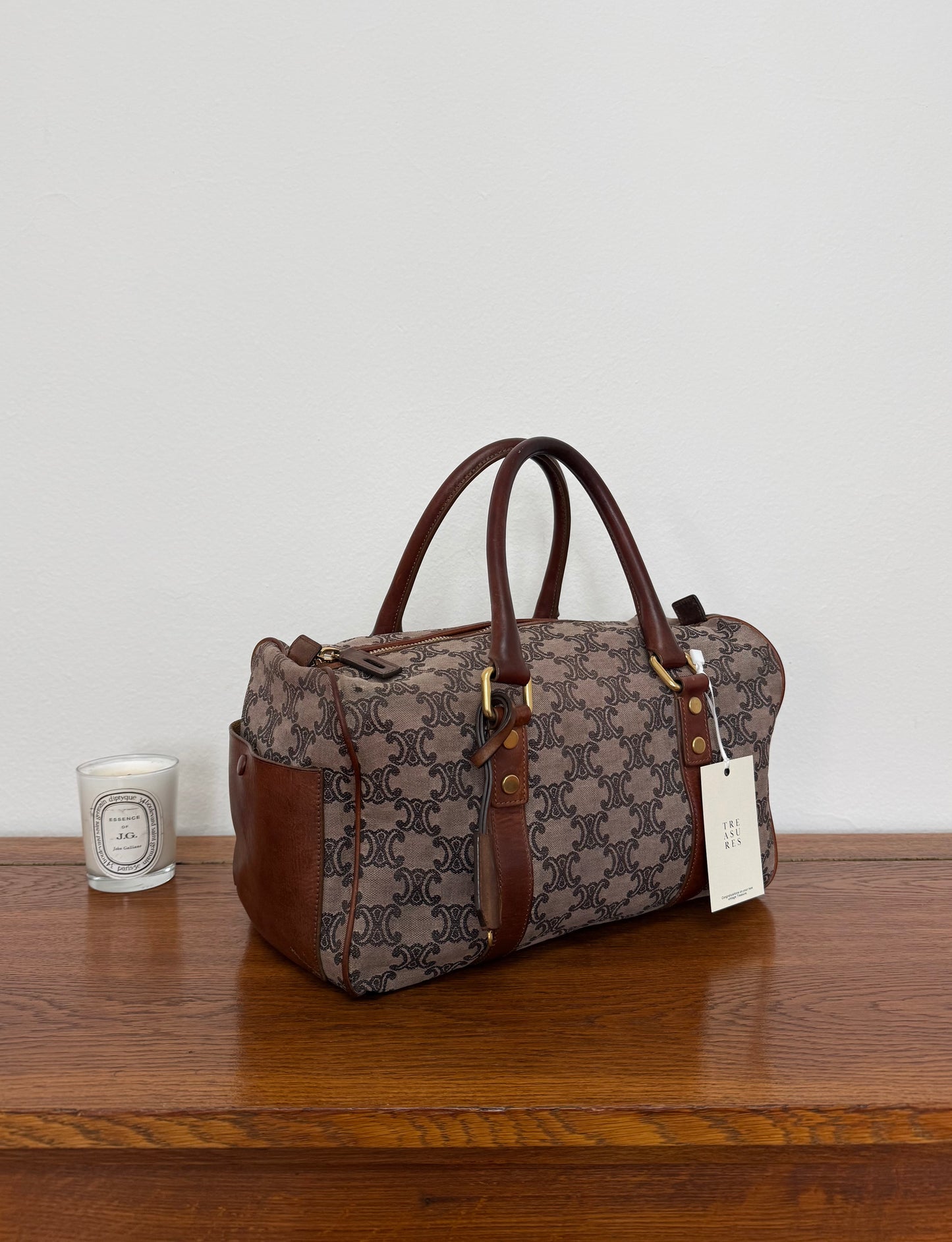CELINE TRIOMPHE BOSTON HANDBAG