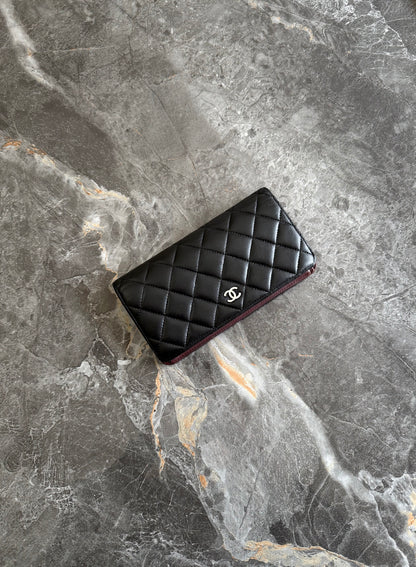 SERIES 15 CHANEL CLASSIC LONG WALLET LAMBSKIN