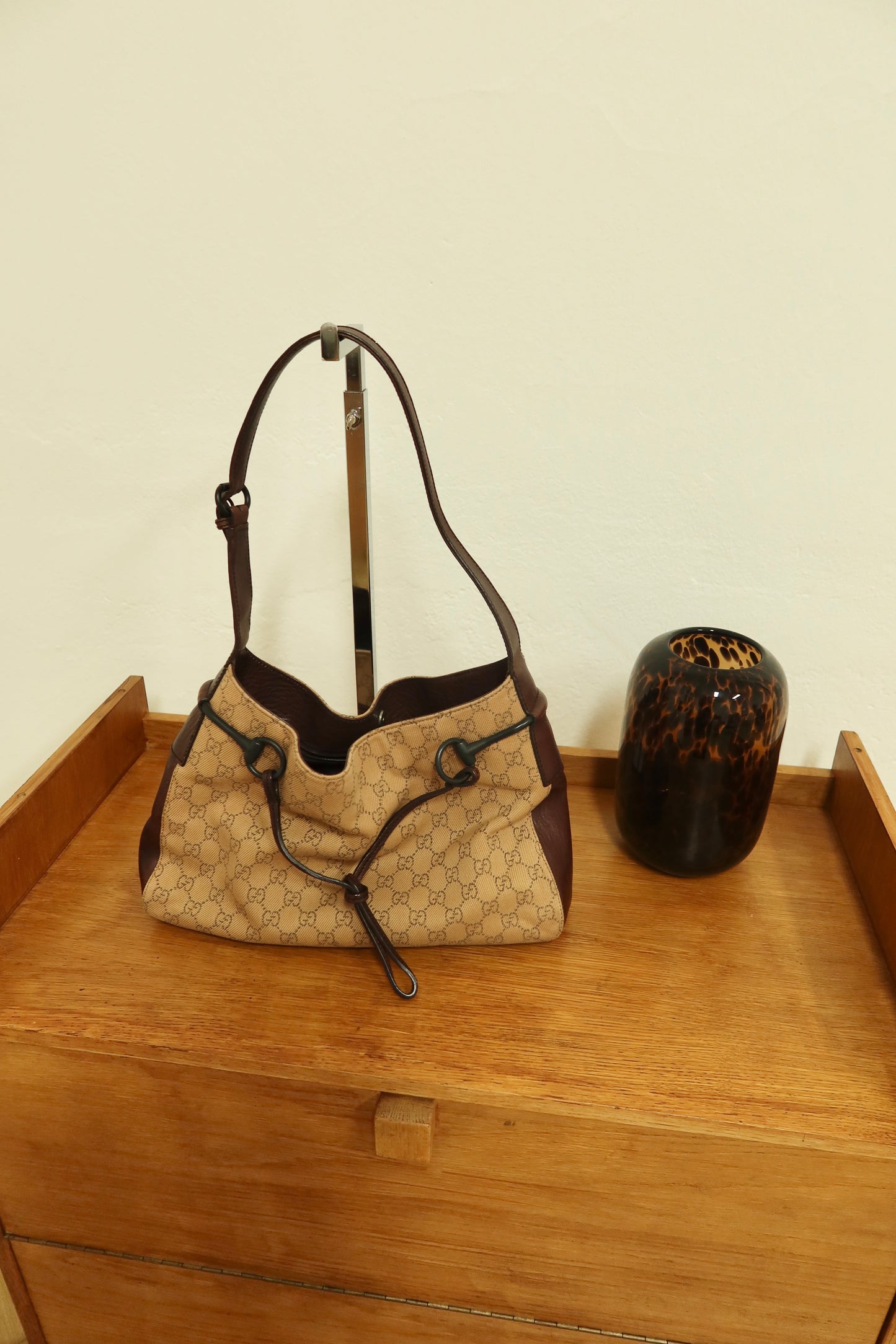 GUCCI HORSEBIT GG SHOULDER BAG