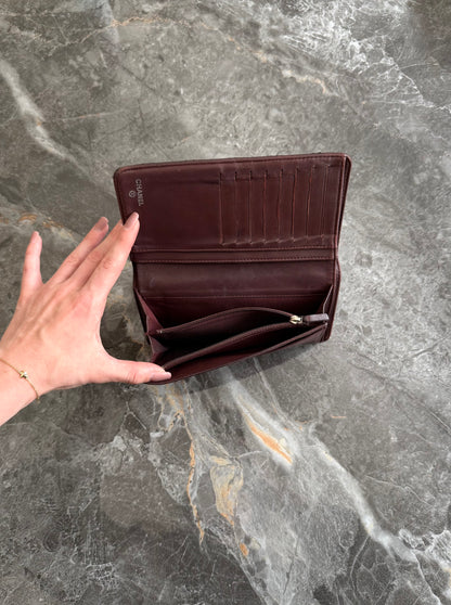 SERIES 15 CHANEL CLASSIC LONG WALLET LAMBSKIN