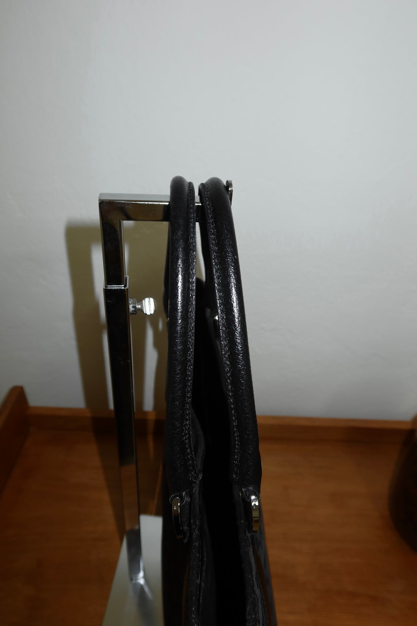 GUCCI GG MONOGRAM BLACK TOTE BAG