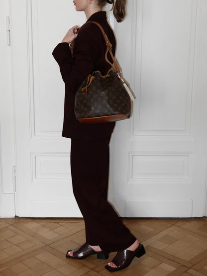 LV PETIT NOÉ MONOGRAM BUCKET BAG 319