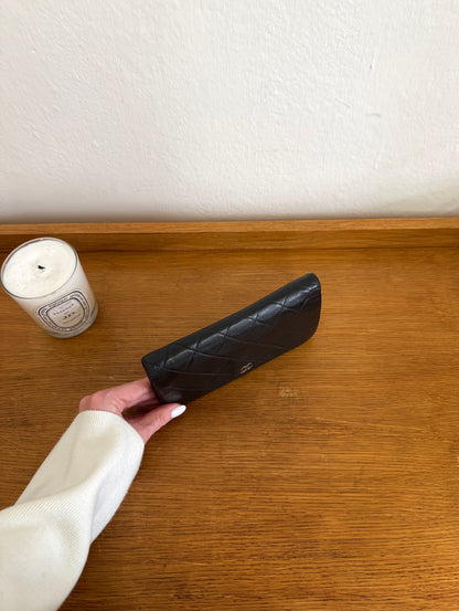 SERIES 11 CHANEL CLASSIC LONG WALLET LAMBSKIN BLACK