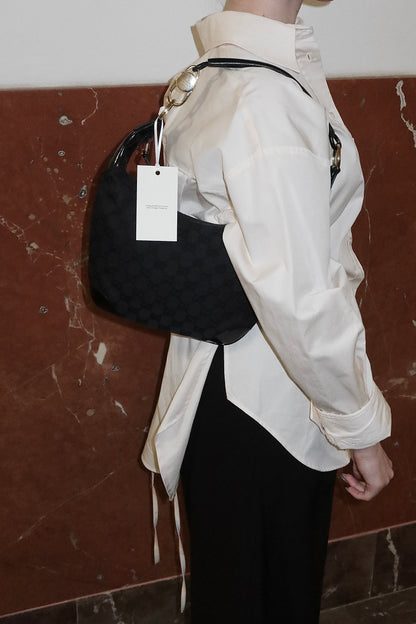 GUCCI GG MONOGRAM HALF MOON BAG