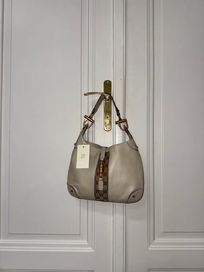 GUCCI JACKIE 1961 MONOGRAM BEIGE