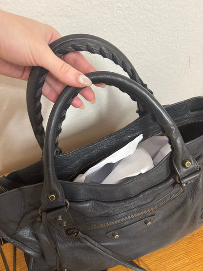 BALENCIAGA CITY BAG GREY