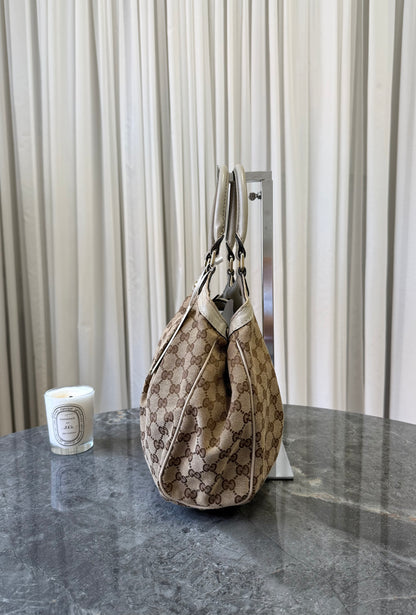 GUCCI SUKEY GG CANVAS TOTE BAG