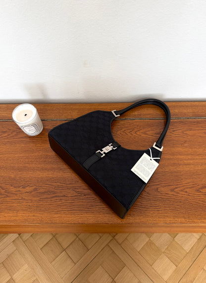 Gucci Jackie GG Monogram Bag Black