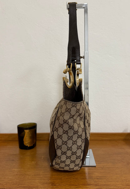 GUCCI GG MONOGRAM HOBO BAG