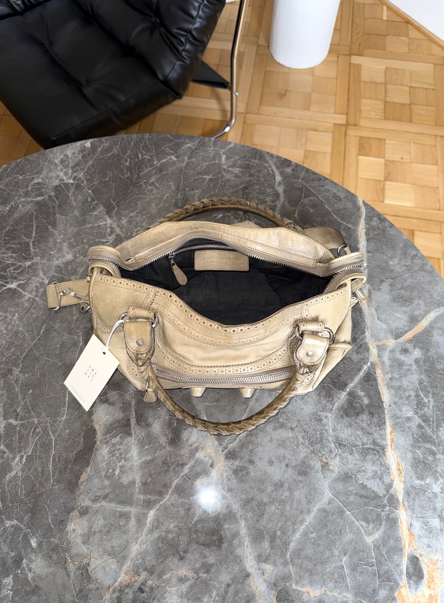 BALENCIAGA CITY BAG ECRU