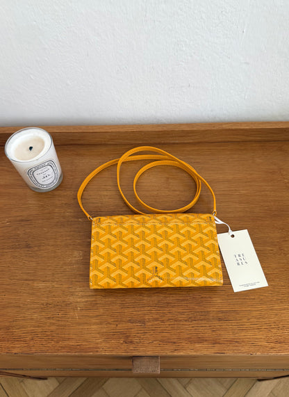 GOYARD VARENNE SHOULDER BAG YELLOW