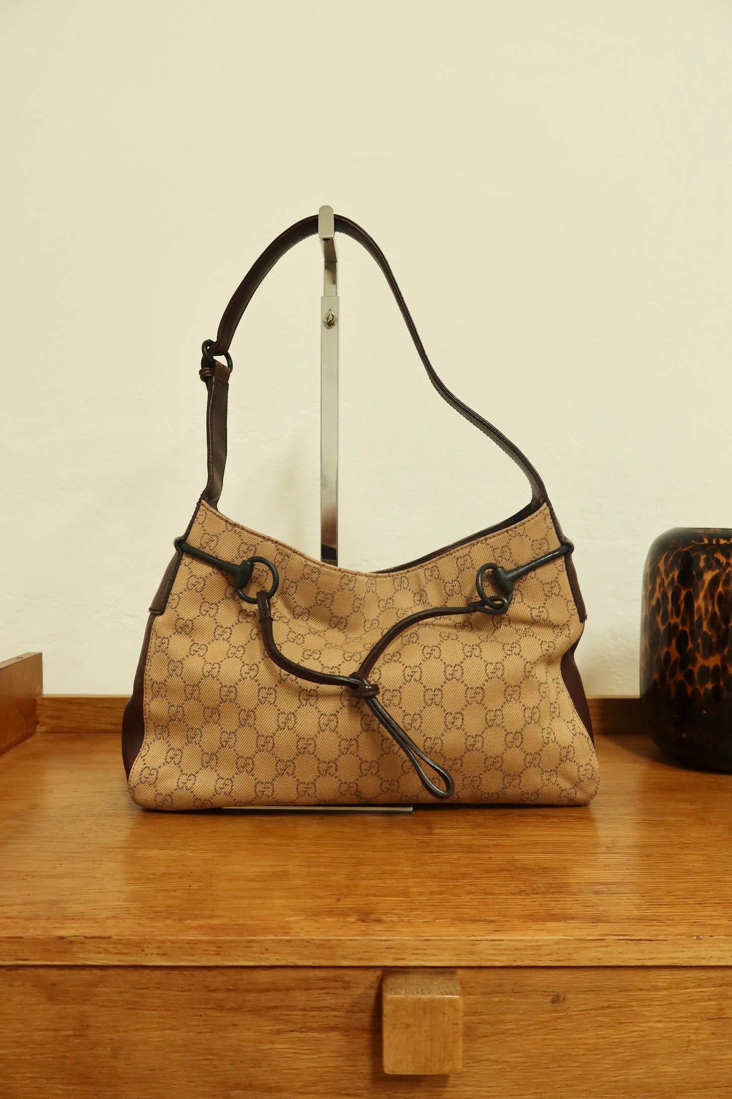 GUCCI HORSEBIT GG SHOULDER BAG