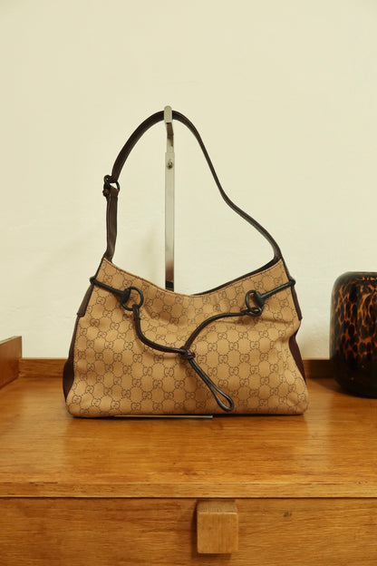 GUCCI HORSEBIT GG SHOULDER BAG