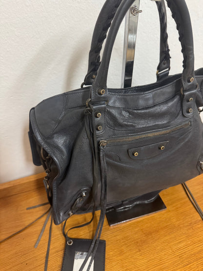 BALENCIAGA CITY BAG GREY