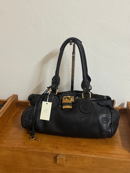CHLOÉ PADDINGTON BLACK