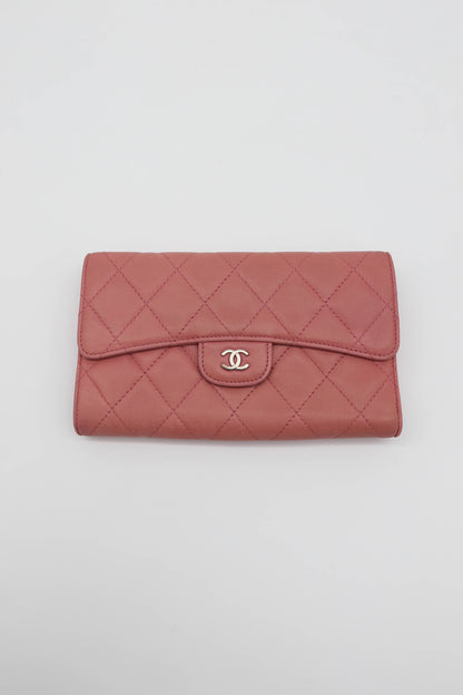 CHANEL CLASSIC WALLET PINK