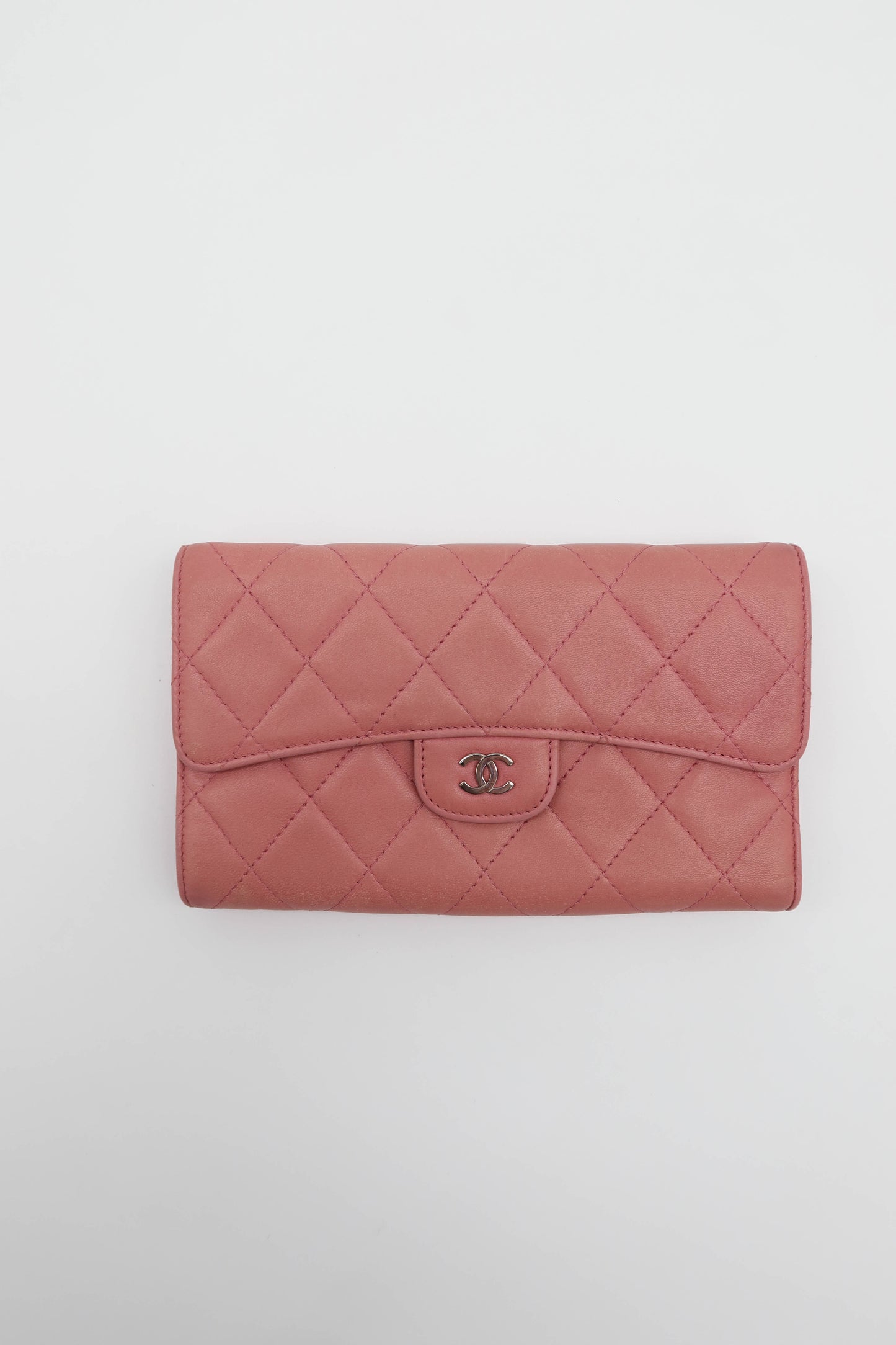 CHANEL CLASSIC WALLET PINK