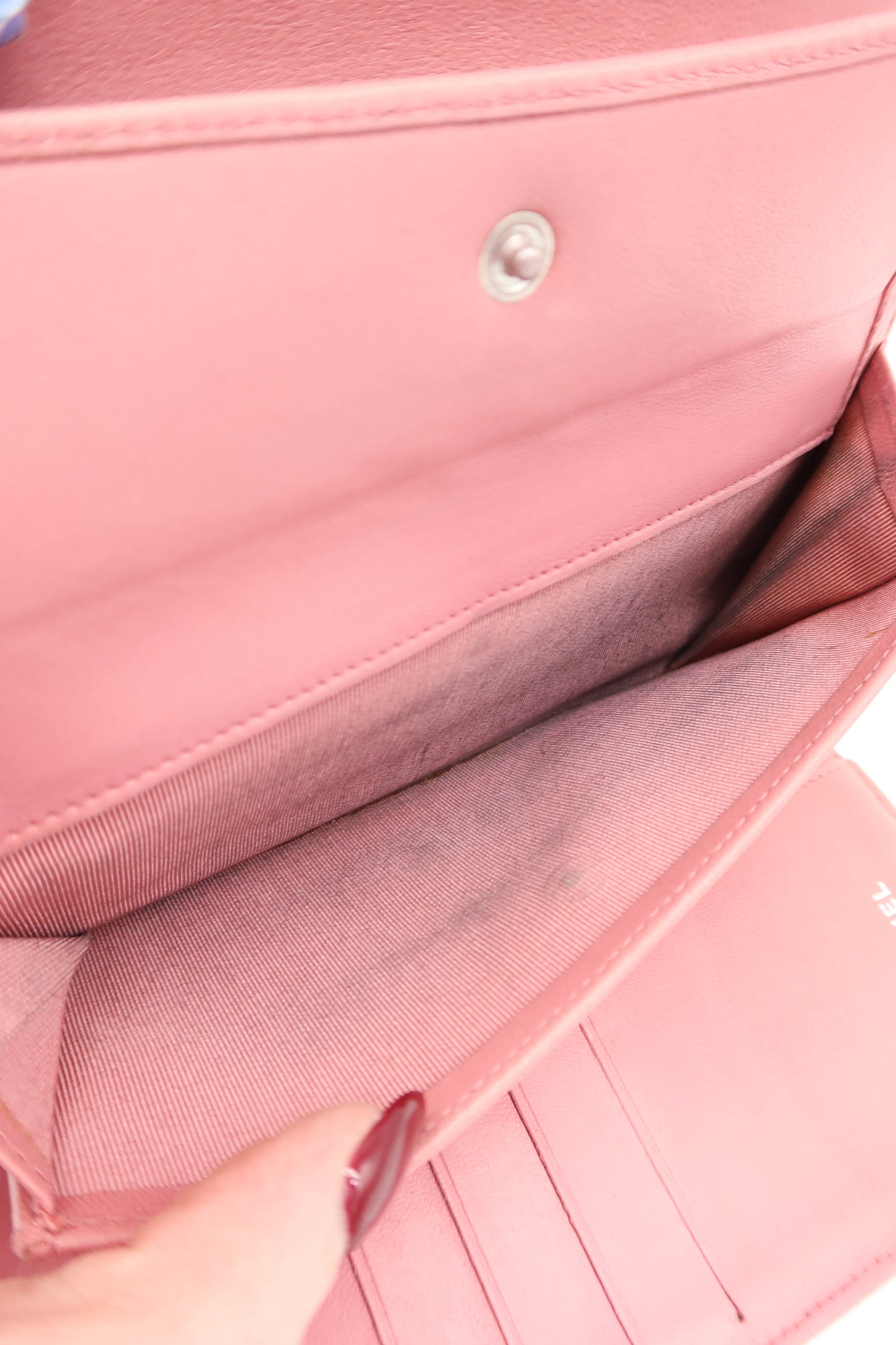 CHANEL CLASSIC WALLET PINK